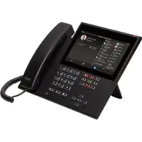 Auerswald COMfortel D-600, Analoges Telefon, Kabelgebundenes Mobilteil, Schwarz