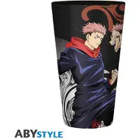 Jujutsu Kaisen - Large Glass - - Itadori vs Sukuna -