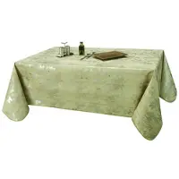 Habitable Tischdecke COTTAGE PAPILLON - MARRON - 140X250 CM herren