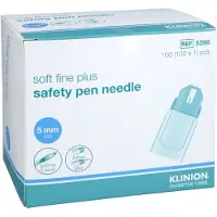 Mediq Deutschland GmbH Klinion Soft Fine Plus Safety Pen-nadeln 30 G 5 Mm 100 St
