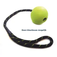 Happy pet Tough Toys Bal Aan Touw Rubber