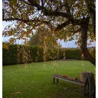 Star Trading LED-Lichterkette 'Shiny Warmwhite', 800 white LED