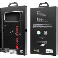 Audi Fall R8 Carbon Fiber Magsafe tun Iphone 17 Pro Max - schwarz