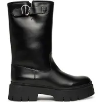 HUGO Biker-Boots aus Kunstleder mit Schnallen-Detail Grösse 37