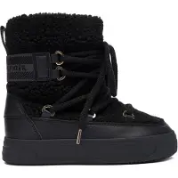Tommy Hilfiger Schneeschuhe Faux Shearling Snowboot FW0FW08788 Schwarz 39