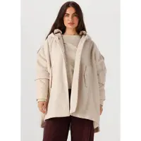 Beaumont Damen Jacken Brigit Cape Coat - Ecru - Größe L