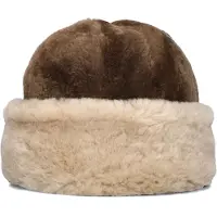 Becksöndergaard Damen Hüte Doras Shearling Hat - Multi - Größe M/L