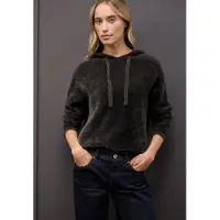 Street One Kapuzenpullover aus softer Federgarn-Qualität