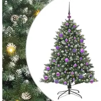 vidaXL Künstlicher Weihnachtsbaum Grün 120 cm
