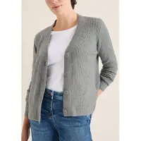 Cecil Cardigan mit Strukturdetail und Knopfleiste