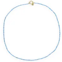 BONNIE STUDIOS Damen Schmuck Roger Long Necklace - Lichtblauw - Größe ONESIZE