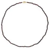 BONNIE STUDIOS Damen Schmuck Tiger Necklace - Bordeaux - Größe ONESIZE