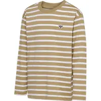Hummel Gestreiftes, locker sitzendes Langarm-T-Shirt für Kinder