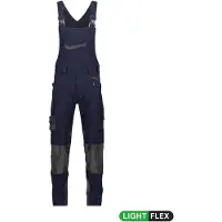 Dassy Voltic Latzhose mit Kniepolstertaschen - nachtblau/anthrazitgrau - 54-5cm