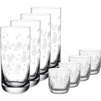 Villeroy & Boch Gläser-Set "Bargläser-Set Toys Delight 8er Set transparent" Spülmaschinenfest