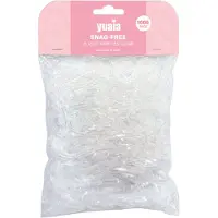 Yuaia Haircare Yuaia Snag-free Elastic Hair Ties Clear 1000 stk.
