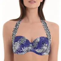 Rosa Faia Beach Gemoldefer Bikini BH Catalina | Grösse: 40D | Farbe: Schwarz/Weiß
