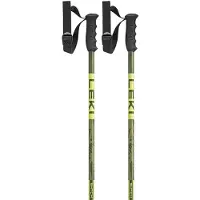 LEKI Skistöcke Swtch Unisex Darkolive/Lightolive/Frozenyellow-115 cm