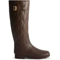 Hunter Womens Originals Refined Tall Onion Quil brown bolt (BBT) 6