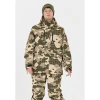 Slope Kenai M AOP Ski Jacket W-PRO 15000 GRAPE LEAF GRAPE LEAF L