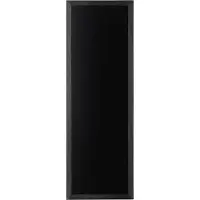 SHOWDOWN Kreidetafel Schwarz für Wandmontage 56 (B) x 2 (T) x 150 (H) cm