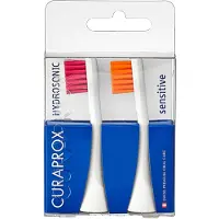 Curaprox Hydrosonic Ersatzbü se rot-ora 1 Paar St Zahnbürste