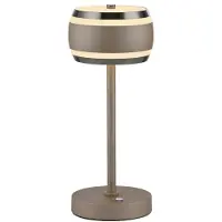Paul Neuhaus Paul Pure Falling Rings 4503 LED-Akkuleuchte-Bronce/Dark Chrome