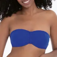 Rosa Faia Beach Unwattierter Bikini BH Ella | Grösse: 44D | Farbe: Blau