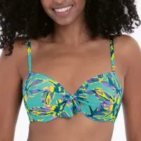 Rosa Faia Beach Gemoldefer Bikini BH Eleonore | Grösse: 36D | Farbe: Grün