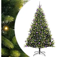 vidaXL Elia (mit LEDs und lilafarbenen Bällen)