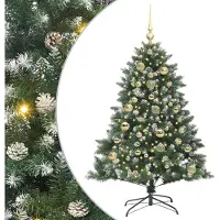 vidaXL Alexander (mit LEDs und goldenen Kugeln)