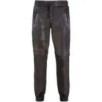 Infinity Leather Herren-Jogginghose aus Leder – Boston