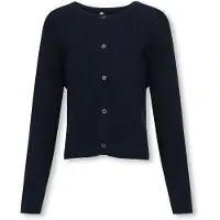 ONLY Strickjacke "KOGNATASCHA LS O-NECK CARD CP KNT NOOS"