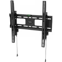 Hama 00220858, 81,3 cm (32"), 165,1 cm (65"), 50 kg, 400 x 400 mm, Schwarz