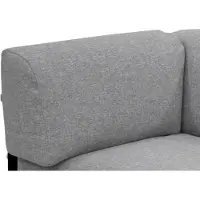 Zebra Belvedere Seitenkissen Links für Lounge Graphite