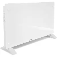 Vonroc Luxuriöser Elektroheizer – Konvektor – Glasfront – 2500W – Weiß | WLAN