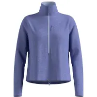 Odlo The Essentials Grid Fleece Half-zip Multisport Mid Layer blue heron melange (21076) XXS