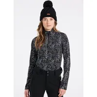 Protest Skipullover PRTGRENADA 1/4 Zip Top Damen True Black-XXL