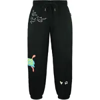 Puma x Kidsuper Studios Stretch Taille Black Mens Graphic Joggers 598991 01