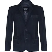 Infinity Leather Blazer, Wildlederjacke, weicher italienischer Ledermantel