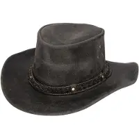 Infinity Leather Cowboyhut Aussie aus echtem Leder