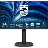 Philips 3000 series 24B2N3200D/00, 61,2 cm (24.1"), 1920 x 1200 Pixel, WUXGA, LCD, 4 ms, Schwarz