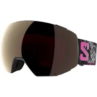 Salomon Skibrille Radium Prime Sigma Unisex Black / Gun Metal / Silver Pink (+ Extra Lens)