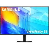 Samsung S80D, 94 cm (37"), 3840 x 2160 Pixel, 4K Ultra HD, LCD, 5 ms, Schwarz