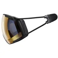 Casco Skibrille FX-80 Unisex Magnet Link Vautron+ Black (Large)