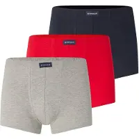 Tom Tailor Hipster "Colorado" Packung, bequem, eng, elastisch, atmungsaktiv, Baumwollmix