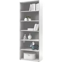 Bega Bücherregal Standregal lichtgrau 80 x 216 cm - PRONTO