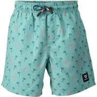Brunotti Badehose Cestery Mini Jungen Mini Palm Aqua Bottle Green-Größe 140