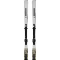 Salomon Damen All-Mountain Ski E S/MAX N°10 Silv+M10 GW L