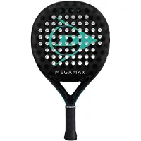 Dunlop Megamax Black Padelschläger Silber 365 gr Silber 365 gr